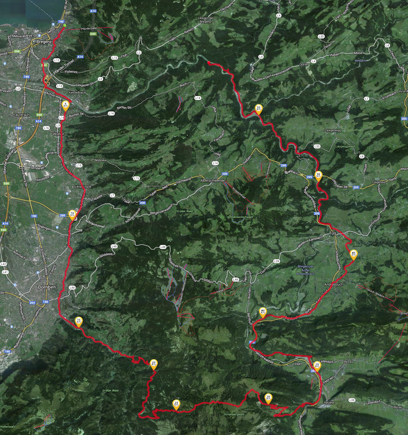 biking the Bregenzerwald